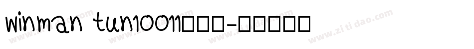 winman tun10011转换器字体转换